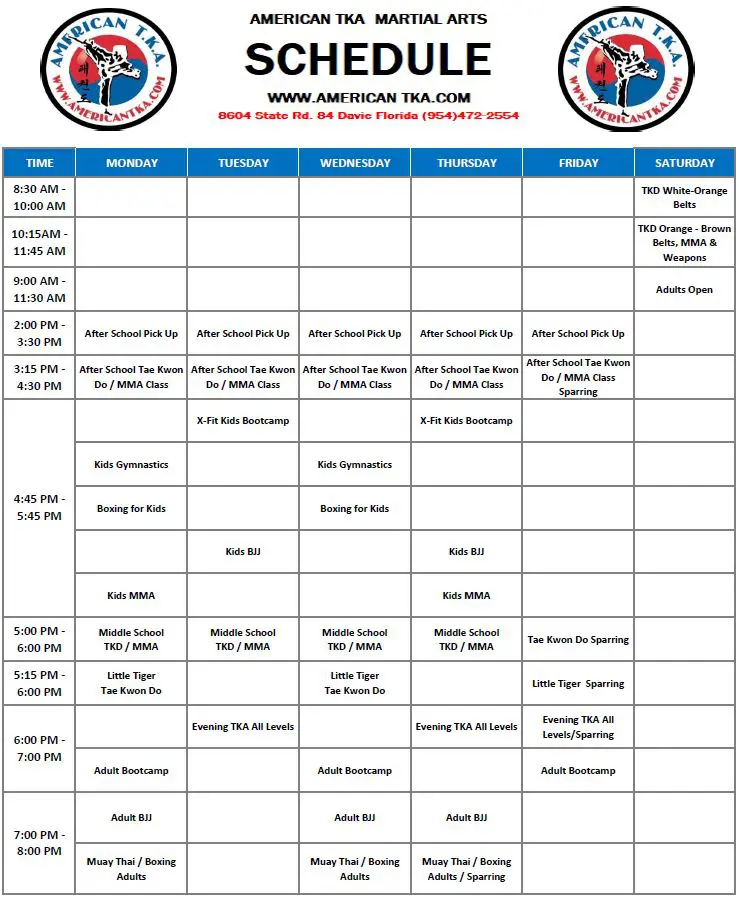 Class Schedule October 2024 (2)